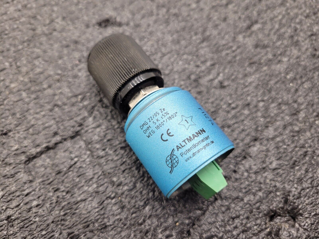 Altmann DMG 22/05 Ze 5K Ohm 1800° / 1800° Potentiometer Working Pull