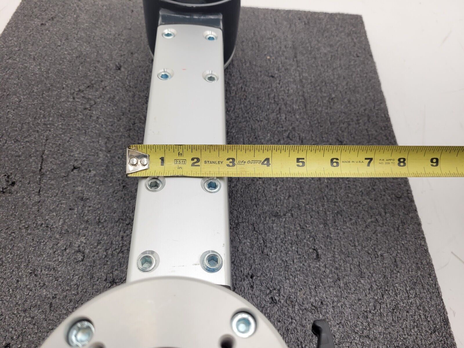 20" Horizontal Pendant Arm Horizontal Vertical HMI Mount