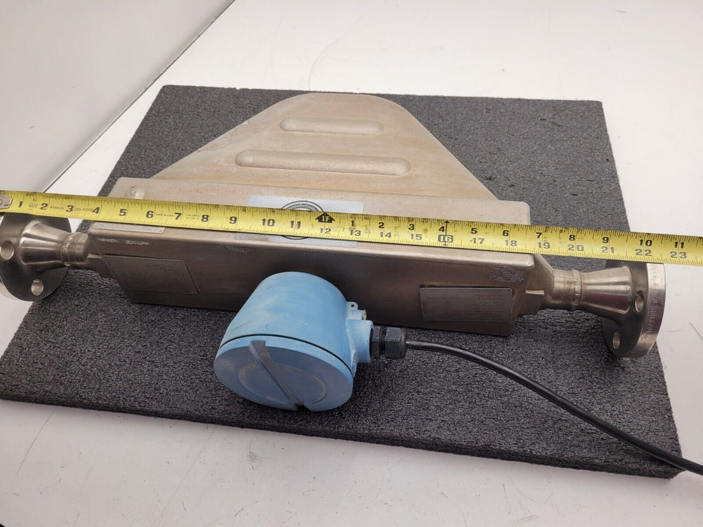 Micro Motion Mass Flow Coriolis Meter Sensor R100S128NQBZEZZZZ 1" +TX Unit