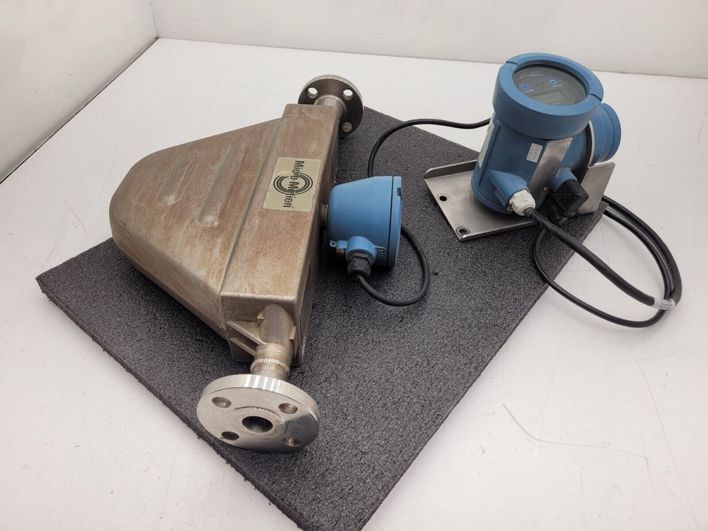 Micro Motion Mass Flow Coriolis Meter Sensor R100S128NQBZEZZZZ 1" +TX Unit
