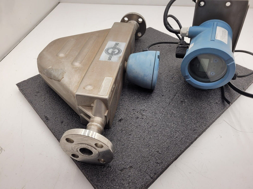 Micro Motion Mass Flow Coriolis Meter Sensor R100S128NQBZEZZZZ 1" +TX Unit