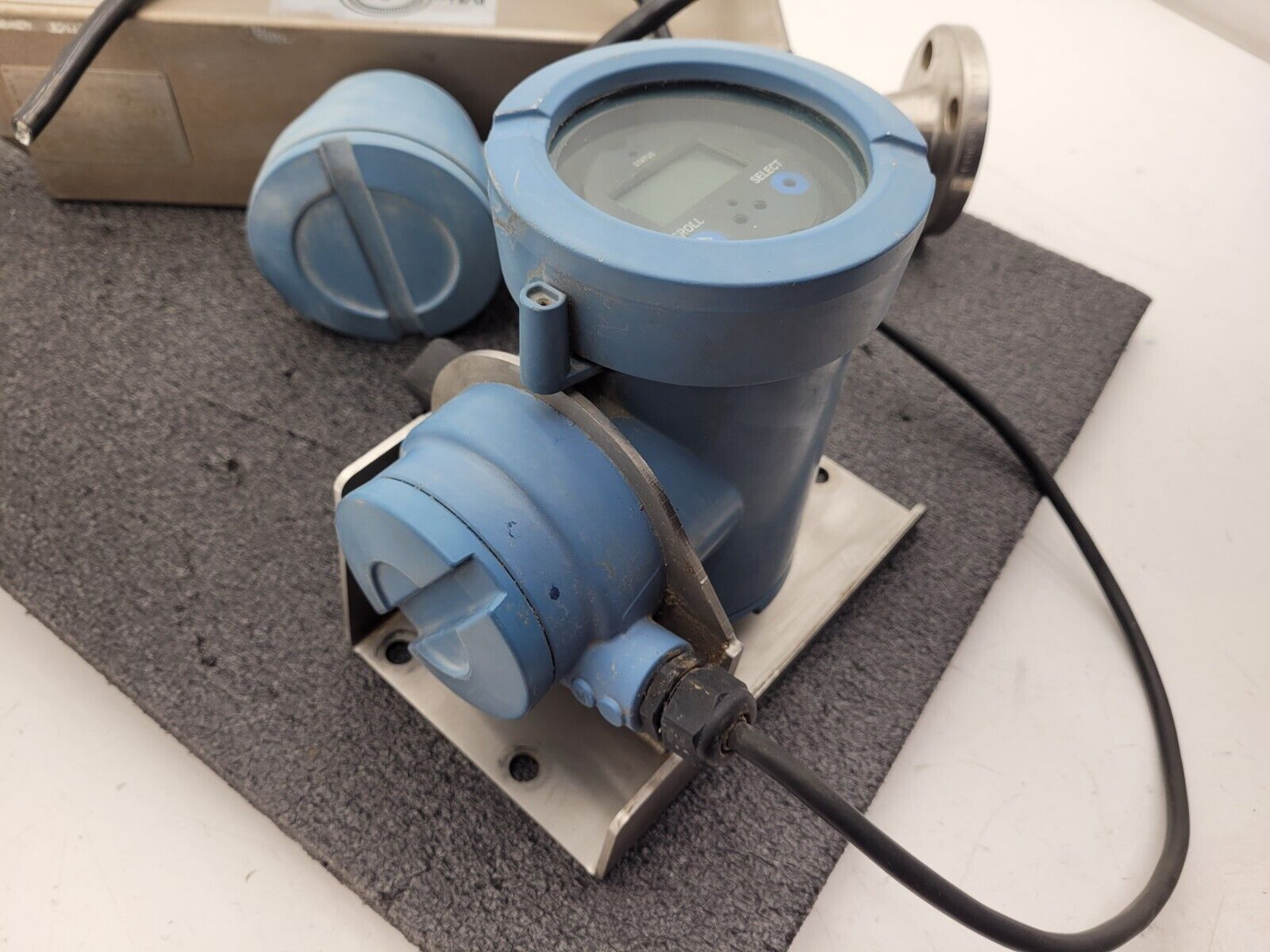 Micro Motion Mass Flow Coriolis Meter Sensor R100S128NQBZEZZZZ 1" +TX Unit