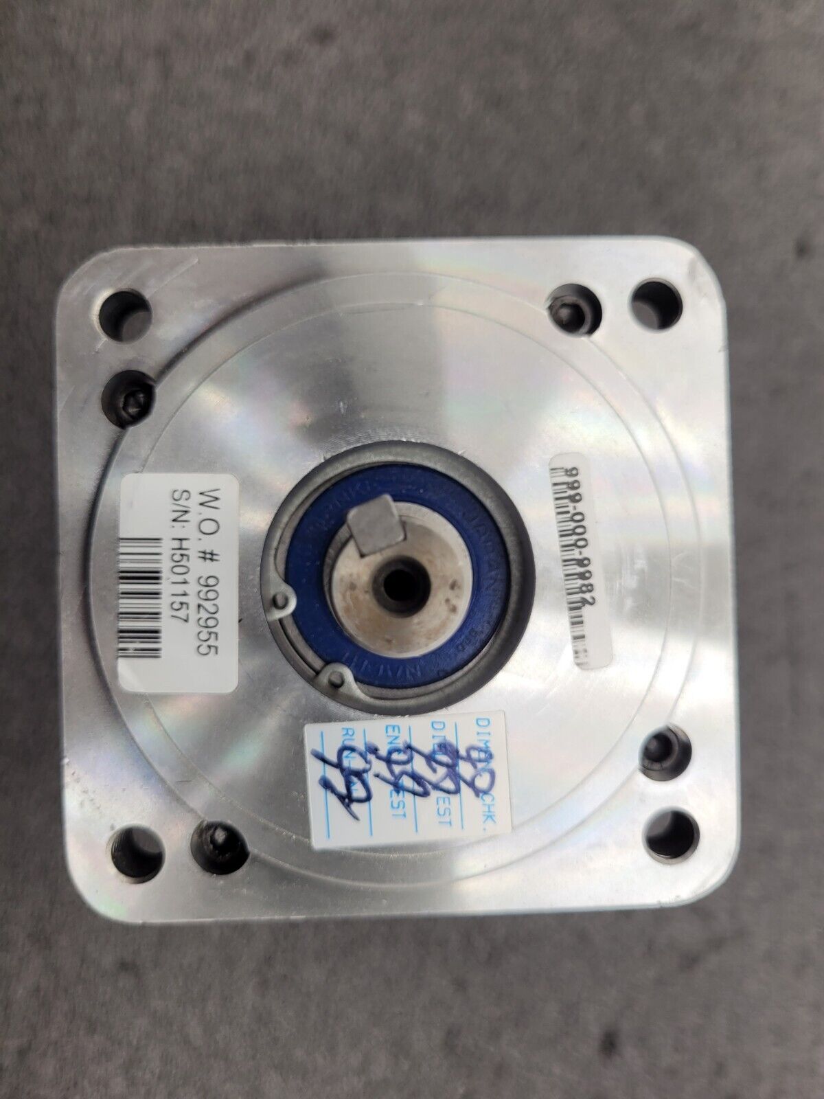 Elwood Rockwell Servo Motor 999-000-9982 H-3016-N-H00AA Working Pull C