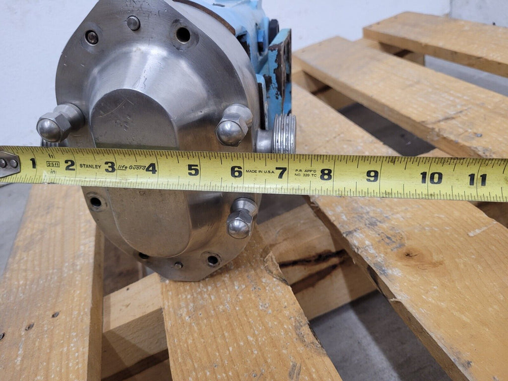 Waukesha Cherry-Burrell SPX 015 U2 Stainless Steel PD Positive Displacement Pump