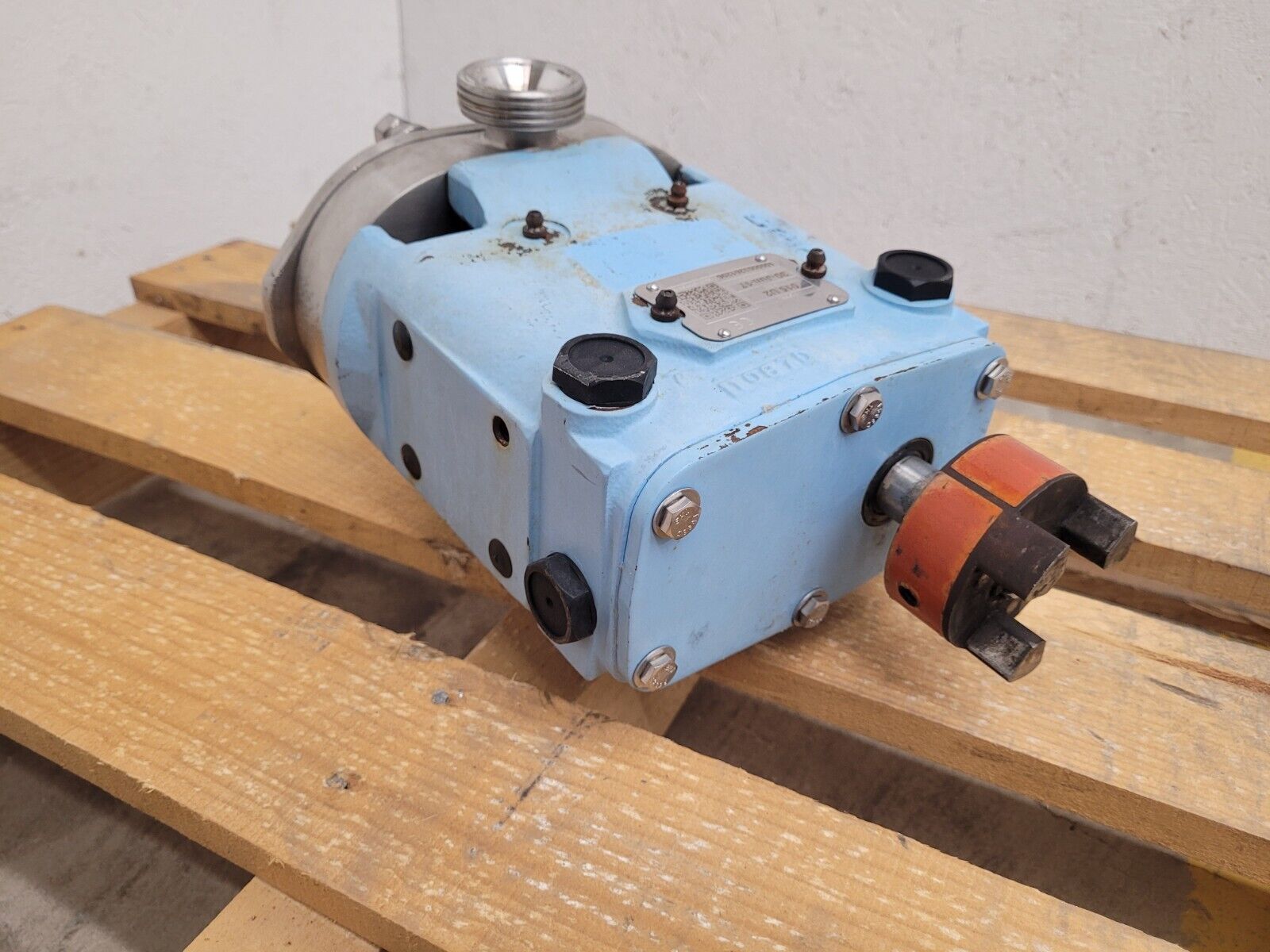 Waukesha Cherry-Burrell SPX 015 U2 Stainless Steel PD Positive Displacement Pump