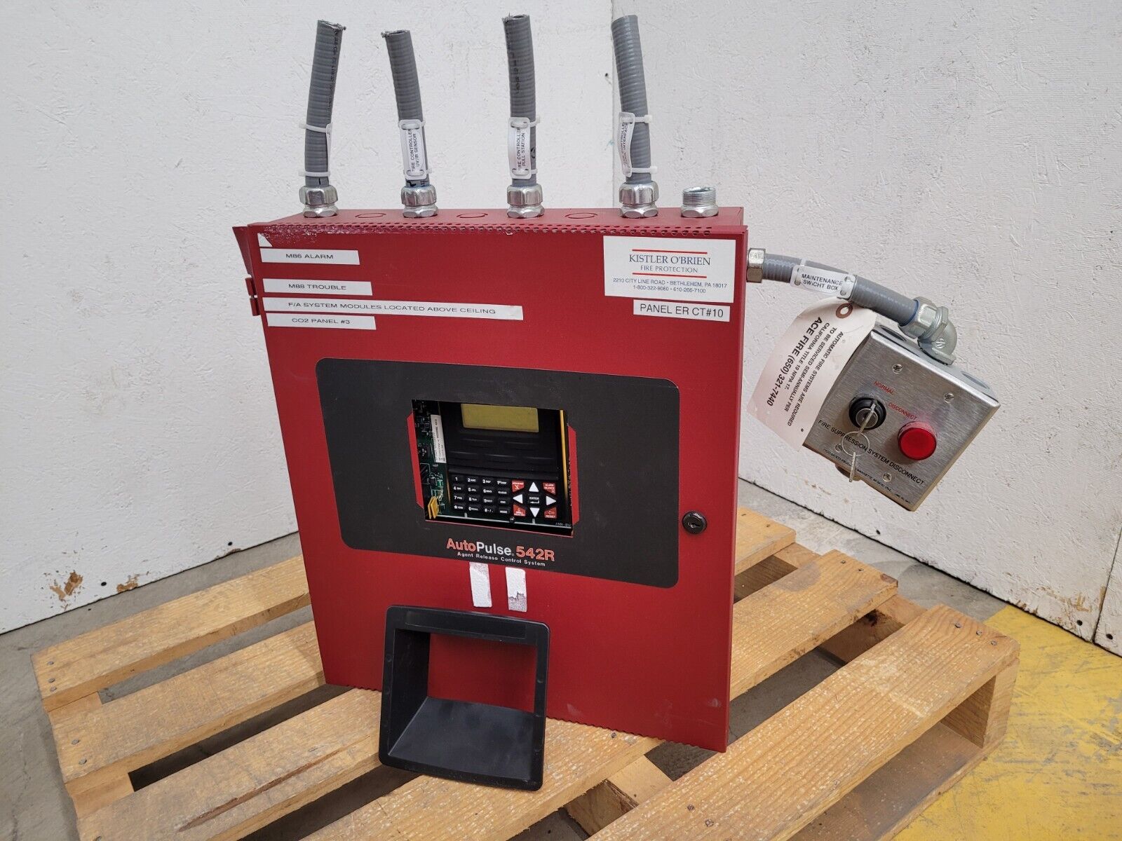 Auto Pulse AutoPulse AP-542R Fire Alarm Control Panel