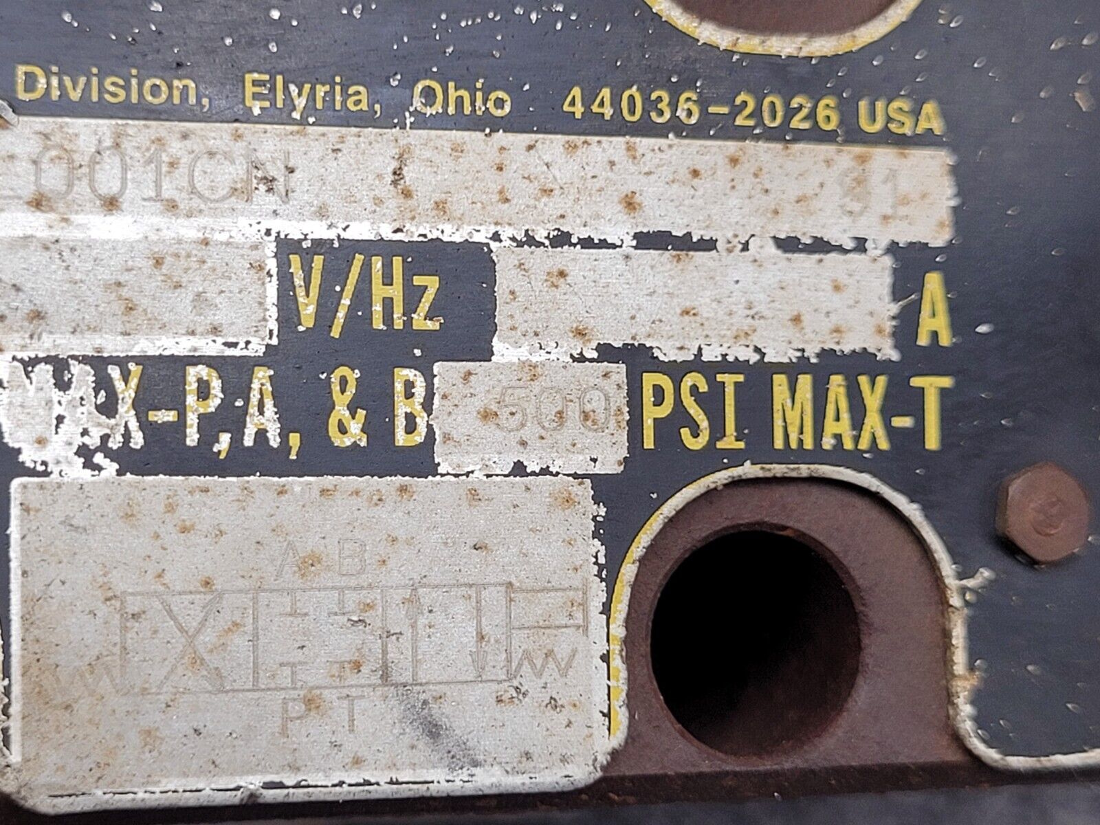 PARKER Hydraulic Proportional ISO Valve D1FHE80HCNEK0030X6114 12VDC + Override D