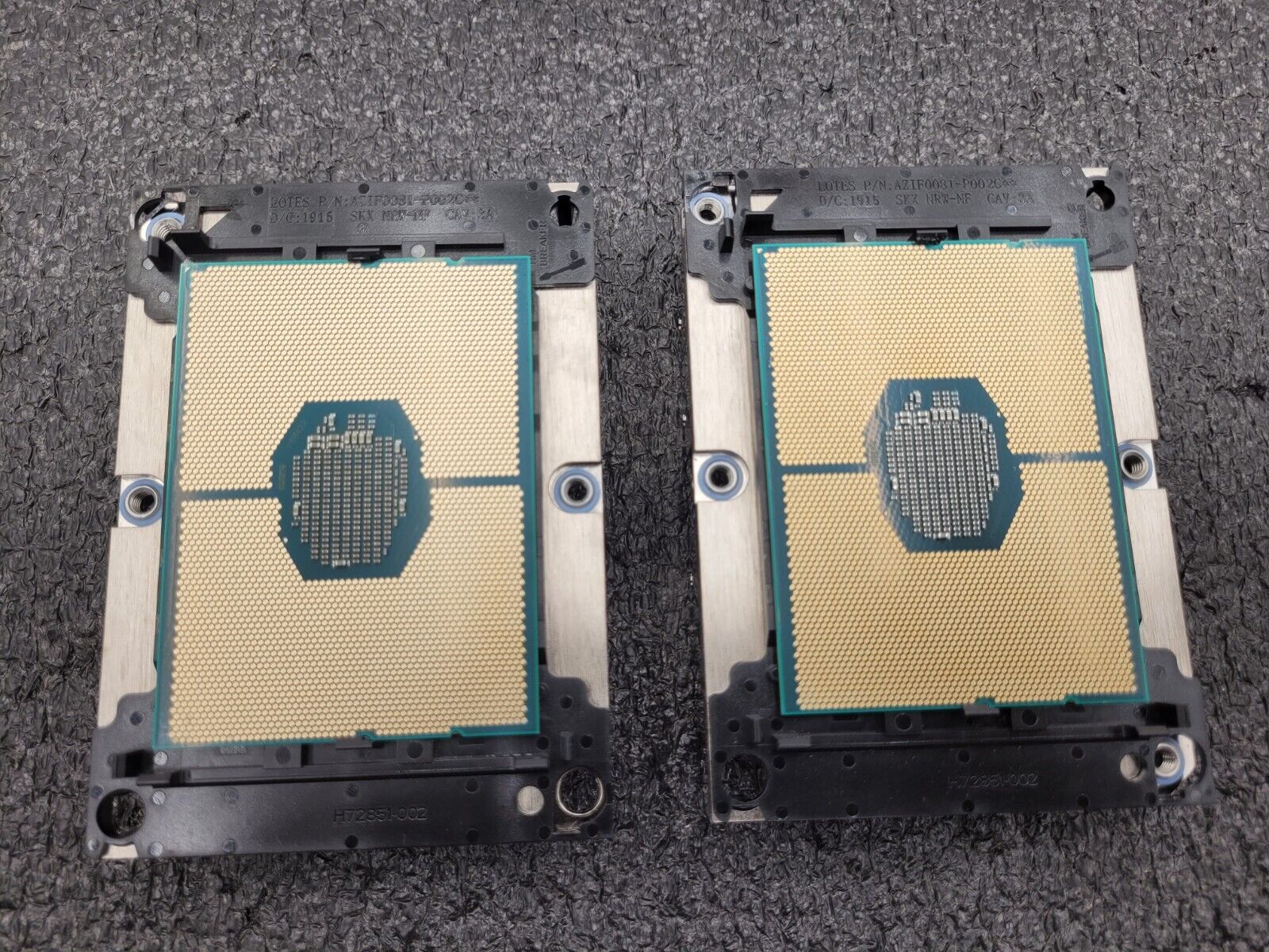 Matched Pair Intel Xeon Silver 4110 2.10Ghz 8 Core 11 MB LGA3647 CPU 85W SR3GH