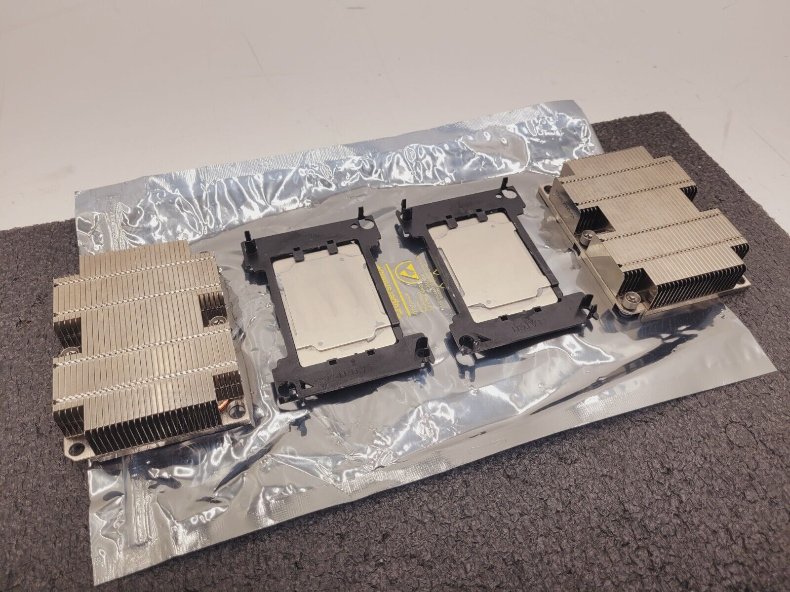 Matched Pair Intel Xeon Silver 4110 2.10Ghz 8 Core 11 MB LGA3647 CPU 85W SR3GH