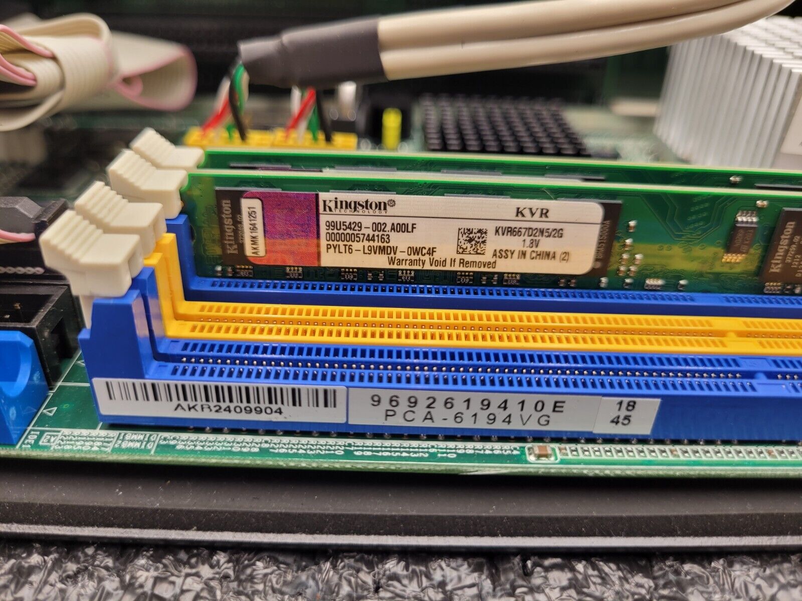 Advantech PCA-6194 Rev. A1 19A2619400 Industrial Single Board Computer SBC ISA