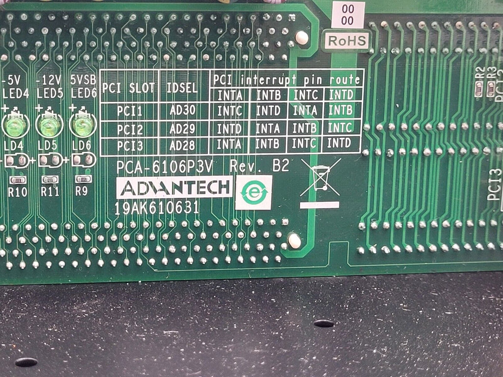 Advantech PCA-6194 Rev. A1 19A2619400 Industrial Single Board Computer SBC ISA