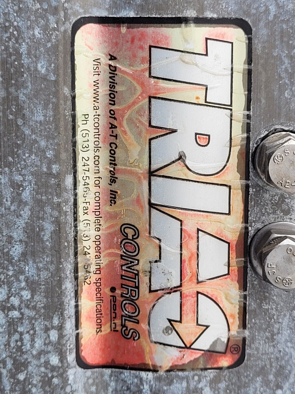 A-T Controls Series 33-1T 1" 1000PSI 3-Way Valve Air Triad Controls 2R40DA A