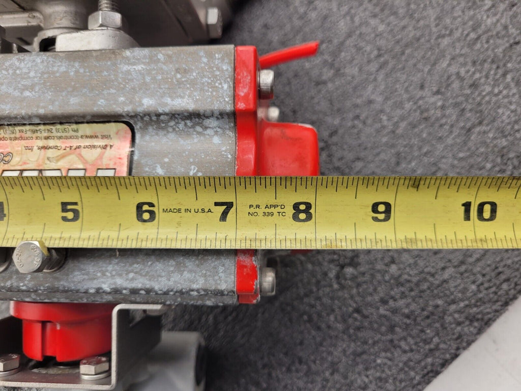 A-T Controls Series 33-1T 1" 1000PSI 3-Way Valve Air Triad Controls 2R40DA A