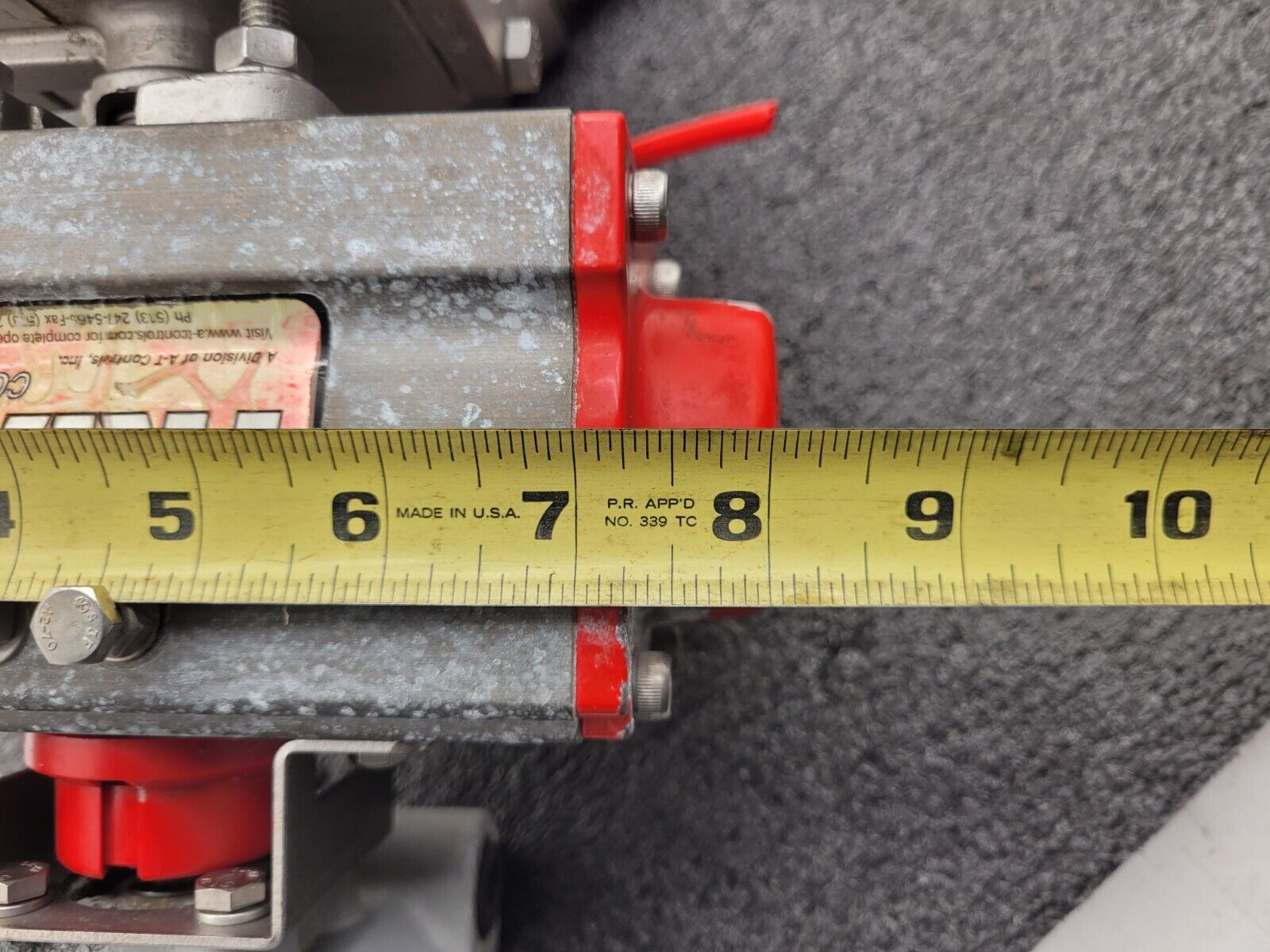 A-T Controls Series 33-1T 1" 1000PSI 3-Way Valve Air Triad Controls 2R40DA A