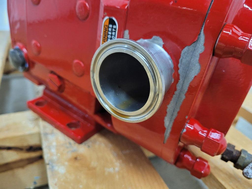 Waukesha Cherry-Burrell SPX 018 U2 Stainless Steel Positive Displacement Pump A