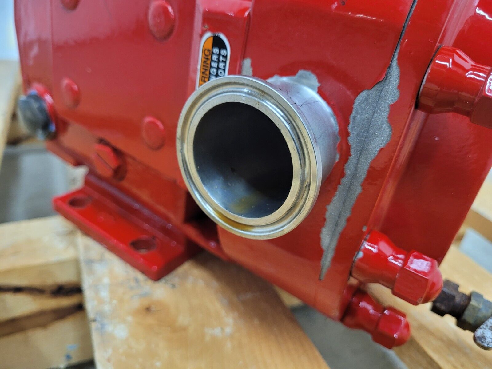 Waukesha Cherry-Burrell SPX 018 U2 Stainless Steel Positive Displacement Pump A
