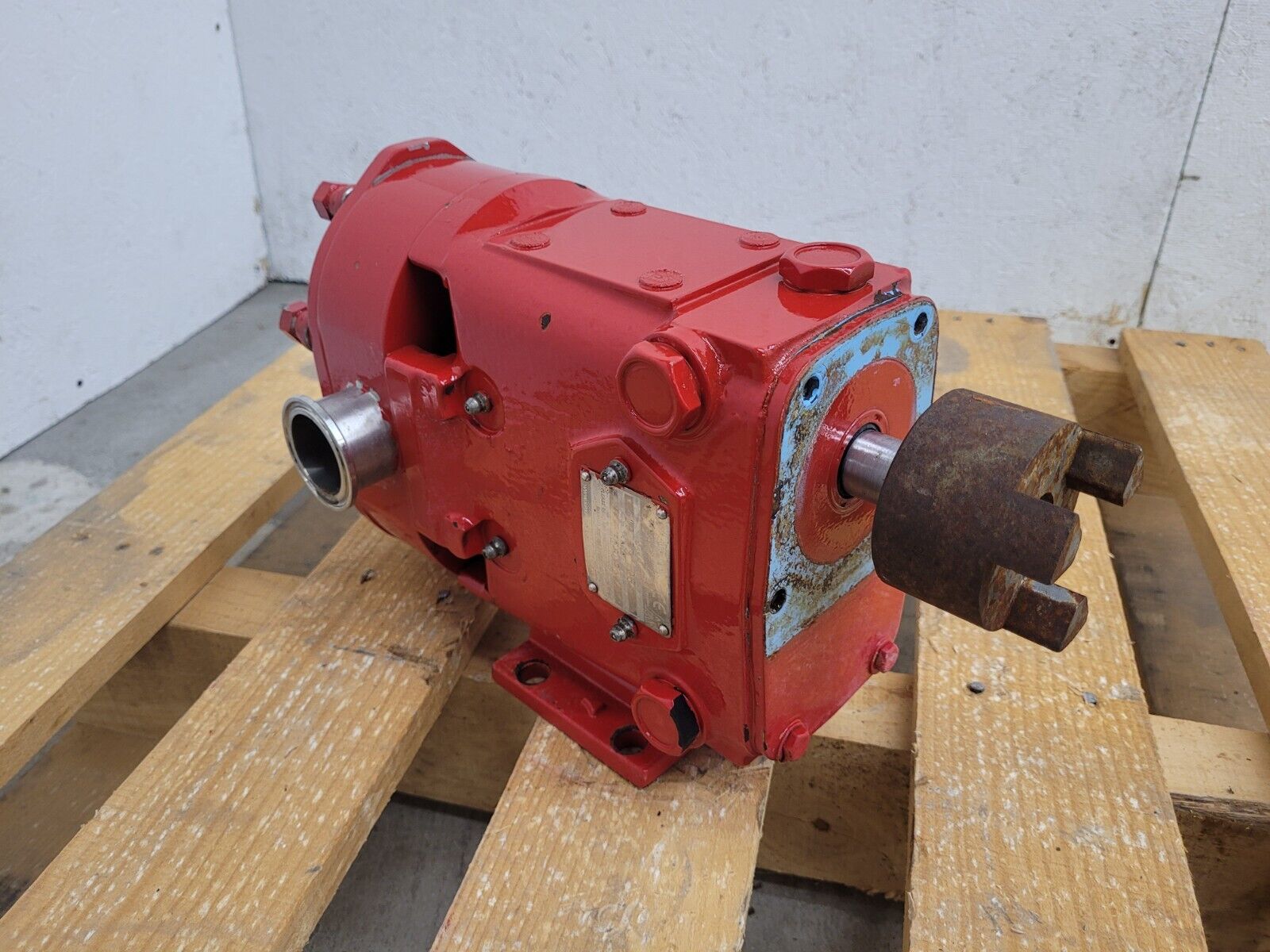 Waukesha Cherry-Burrell SPX 018 U2 Stainless Steel Positive Displacement Pump A