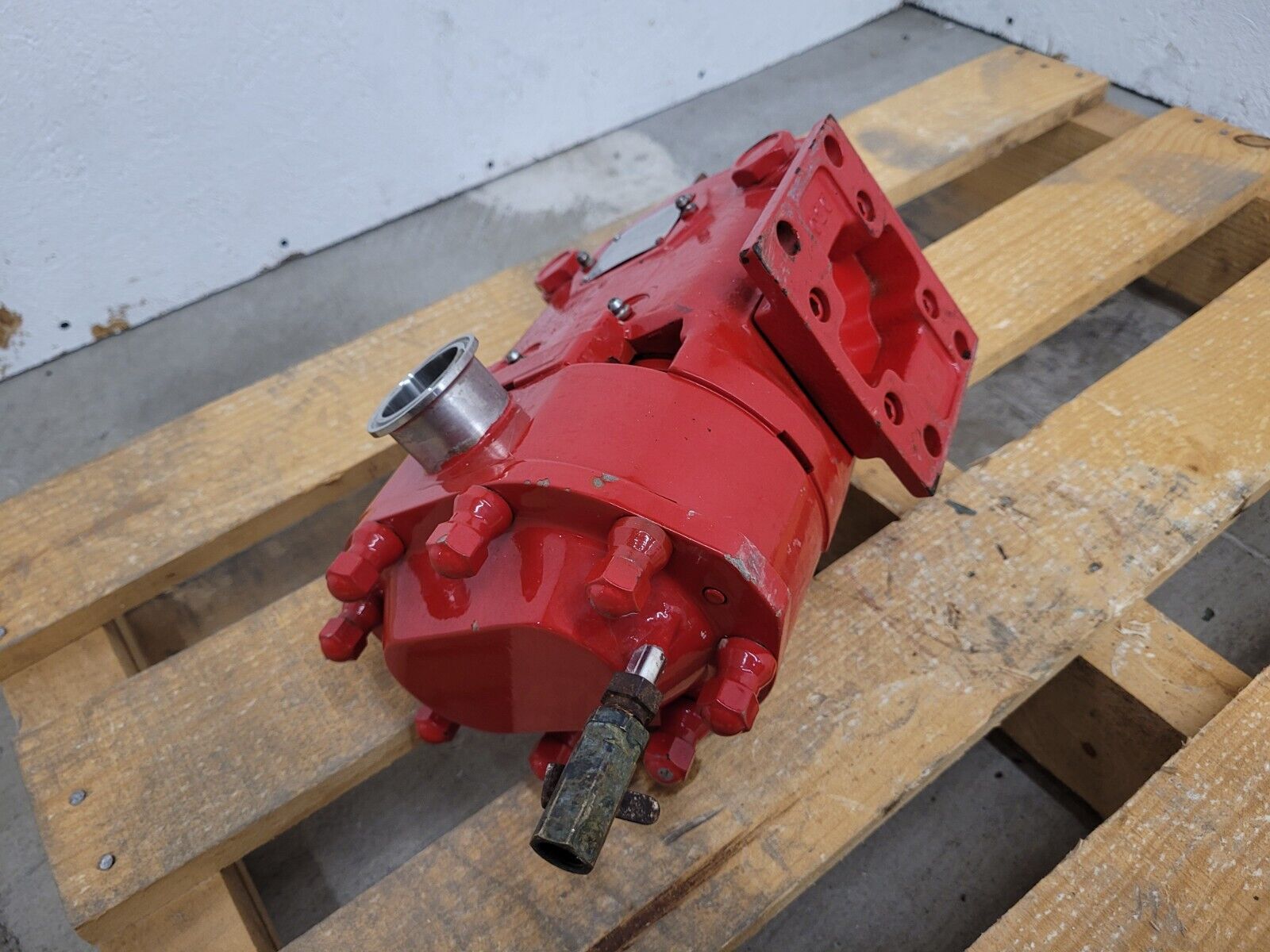 Waukesha Cherry-Burrell SPX 018 U2 Stainless Steel Positive Displacement Pump A
