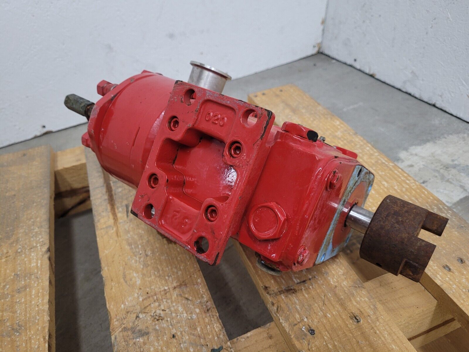 Waukesha Cherry-Burrell SPX 018 U2 Stainless Steel Positive Displacement Pump A