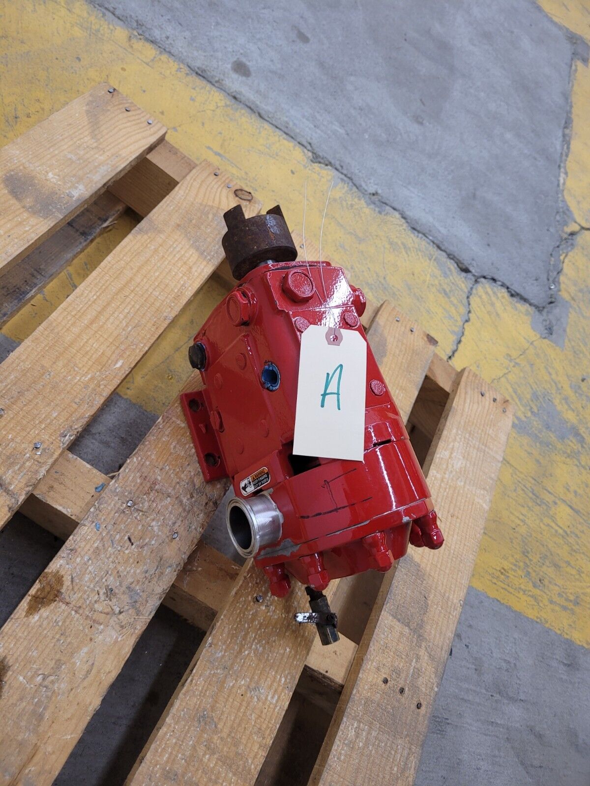 Waukesha Cherry-Burrell SPX 018 U2 Stainless Steel Positive Displacement Pump A