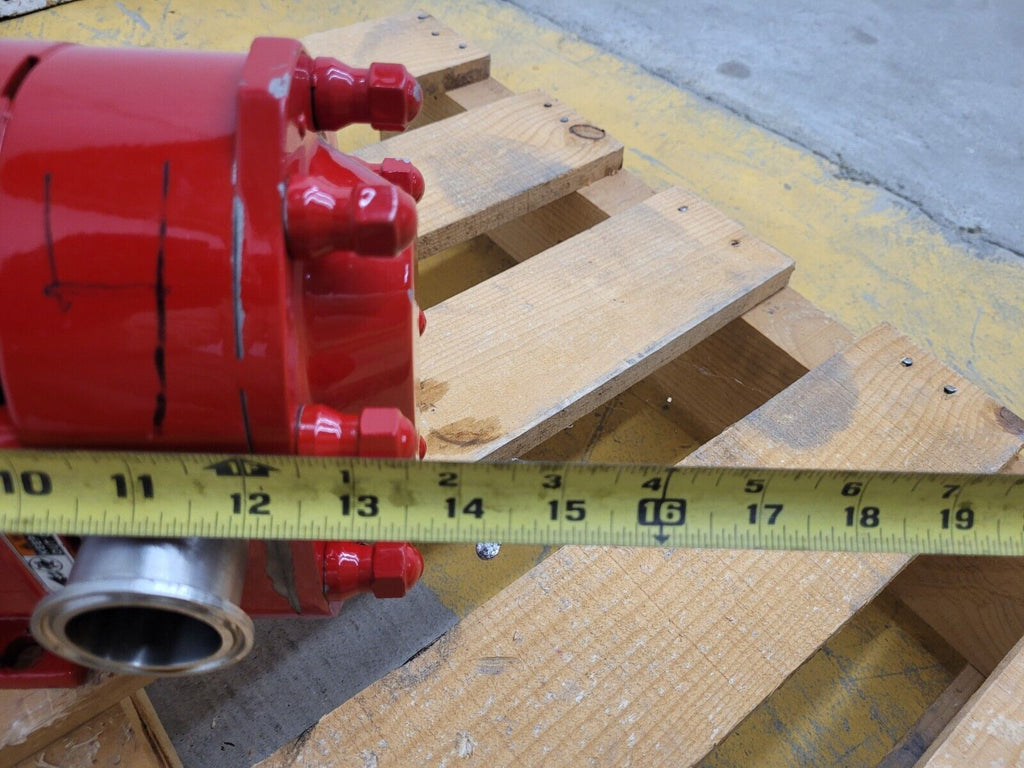 Waukesha Cherry-Burrell SPX 018 U2 Stainless Steel Positive Displacement Pump A