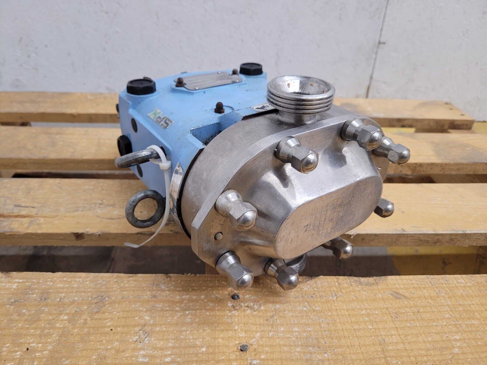 Waukesha Cherry-Burrell SPX 015U2 Stainless Steel Positive Displacement Pump D