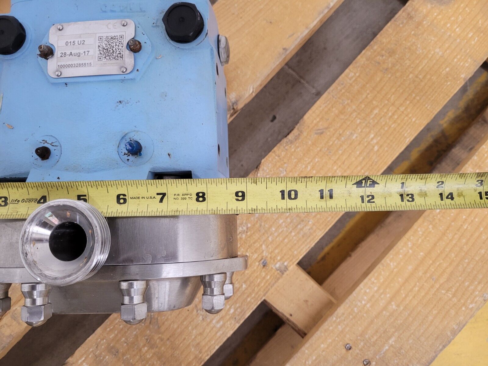 Waukesha Cherry-Burrell SPX 015U2 Stainless Steel Positive Displacement Pump D