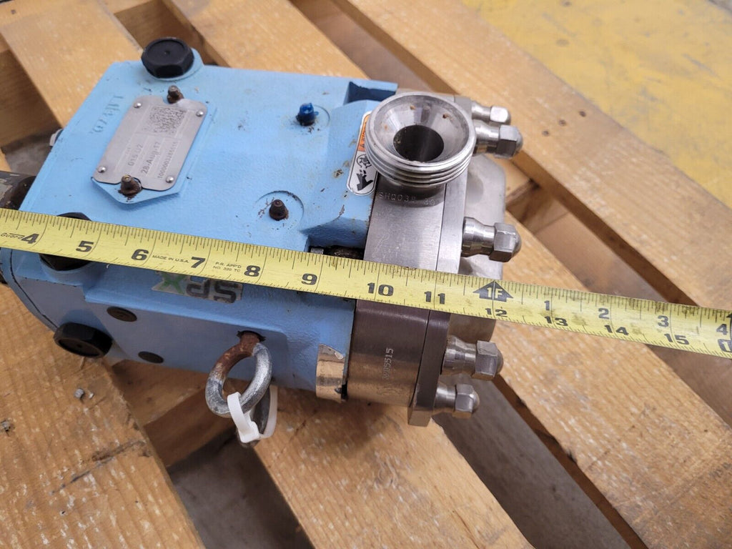 Waukesha Cherry-Burrell SPX 015U2 Stainless Steel Positive Displacement Pump D