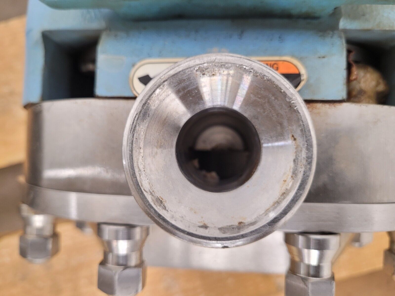 Waukesha Cherry-Burrell SPX 015U2 Stainless Steel Positive Displacement Pump D