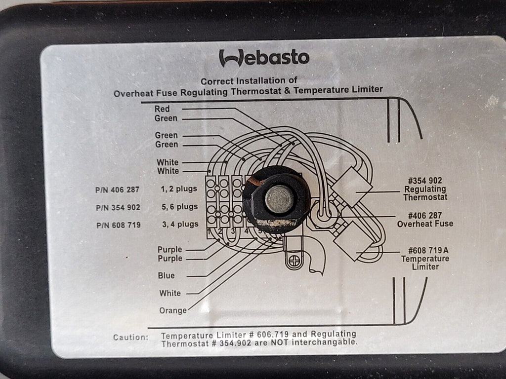 Webasto Spheros Arctic Fox DBW 300 Diesel Heater 30kW 12 Volt 100W A1
