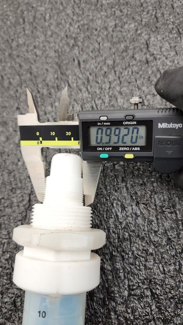 FutureStar 9142-018 227-005 Odyssey Series High Purity Fluid Flow Meter 3/4"