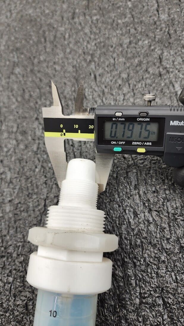 FutureStar 9142-018 227-005 Odyssey Series High Purity Fluid Flow Meter 3/4"