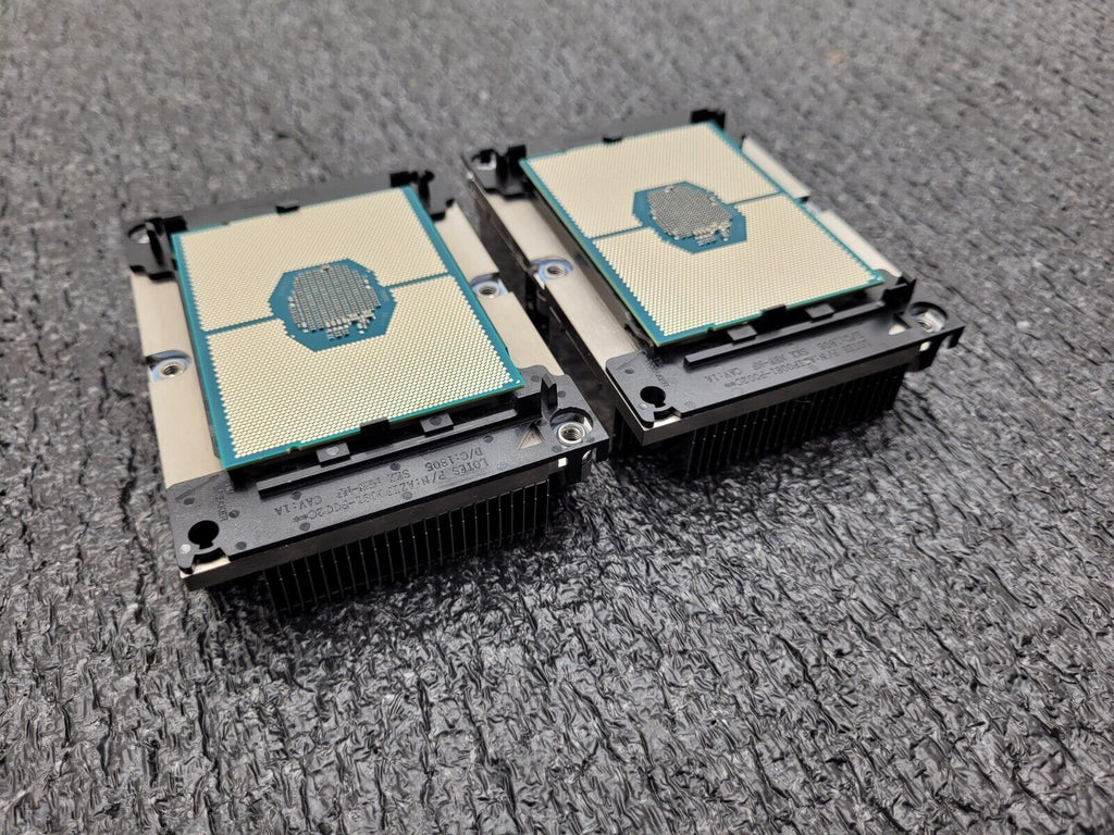 Matched Pair Intel Confidential Xeon QN09 4110 2.10Ghz 8 Core 11 MB LGA3647 CPU