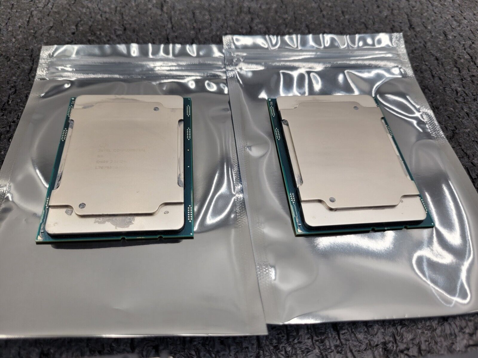 Matched Pair Intel Confidential Xeon QN09 4110 2.10Ghz 8 Core 11 MB LGA3647 CPU