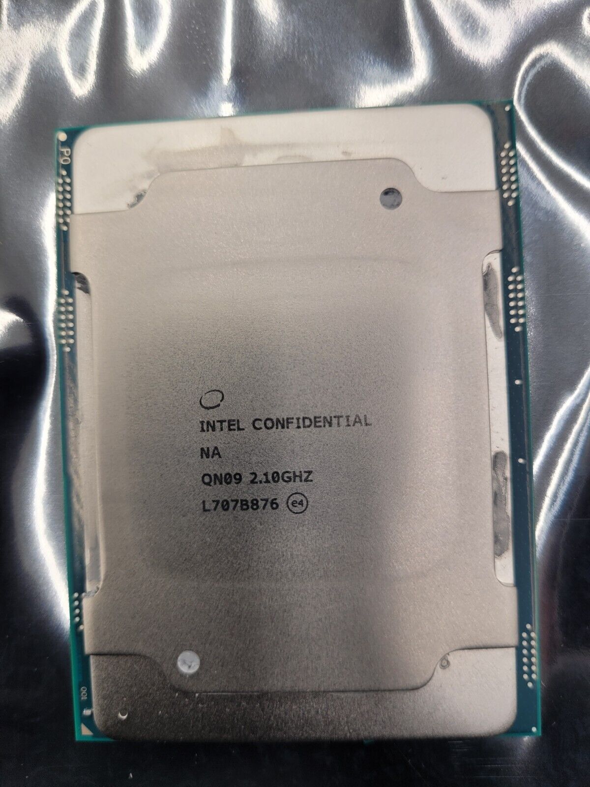 Matched Pair Intel Confidential Xeon QN09 4110 2.10Ghz 8 Core 11 MB LGA3647 CPU