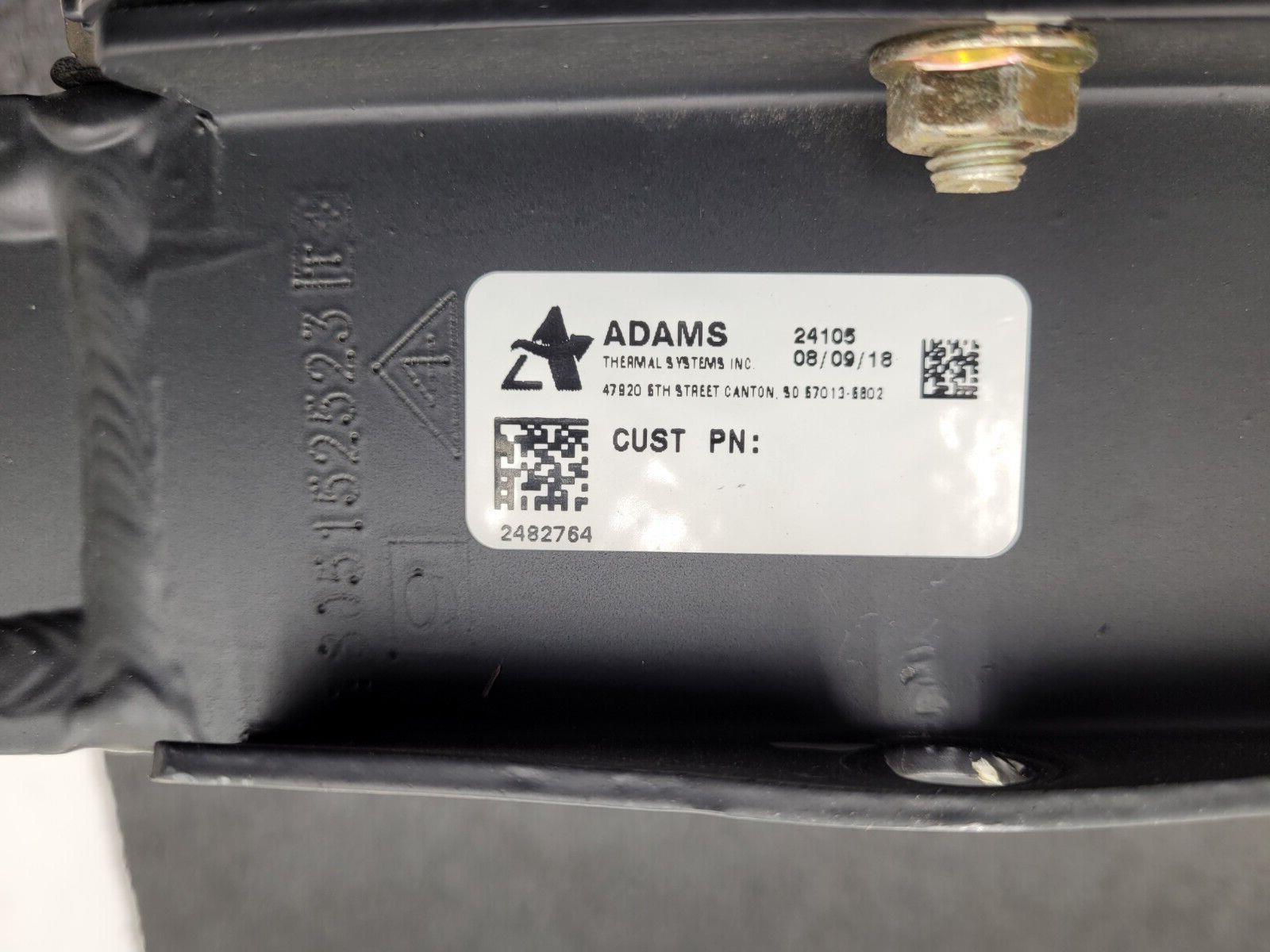 Adams Thermal Systems Hydraulic Oil Cooler Radiator 24105 + 12VDC Fan C