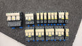 Schneider Electric DF101 DF103 DF143 Lot of 15 Fuse Holders w/ assorted fuses