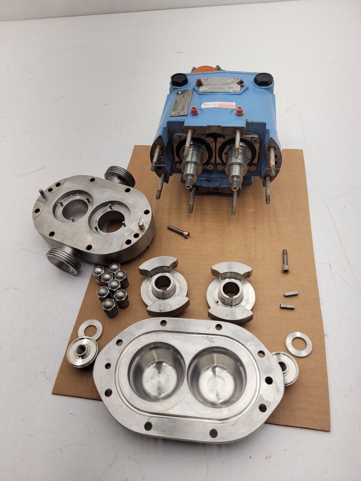 Waukesha Cherry-Burrell Ampco Rebuild SPX 015U2 SS PDP Needs Seals E