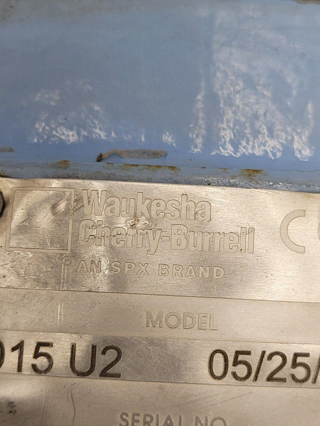 Waukesha Cherry-Burrell Ampco Rebuild SPX 015U2 SS PDP Needs Seals E