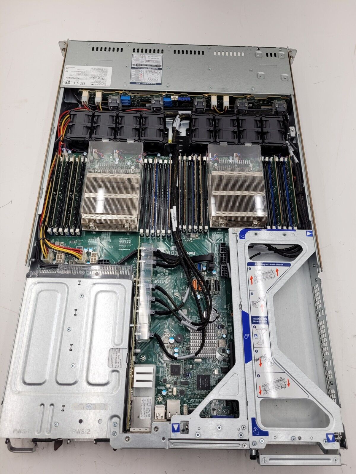 Supermicro 10 Bay SFF X10DRU-i+ 10x NVMe 2x Intel E5-2620 V4 192GB 2133Mhz Ram