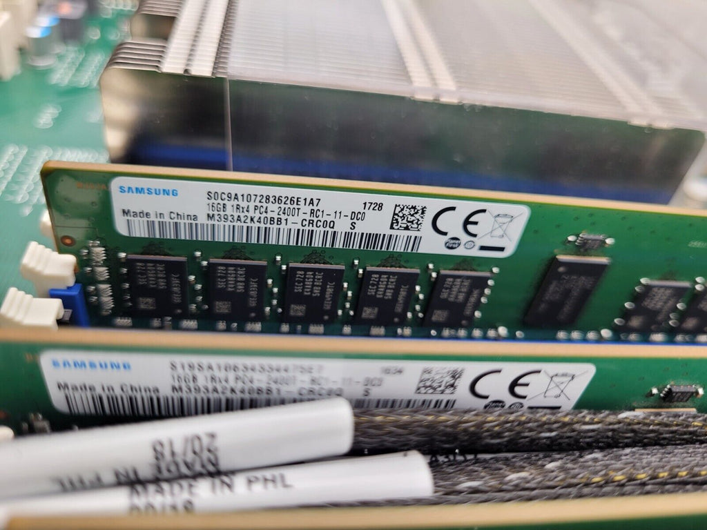 Supermicro 10 Bay SFF X10DRU-i+ 10x NVMe 2x Intel E5-2620 V4 192GB 2133Mhz Ram