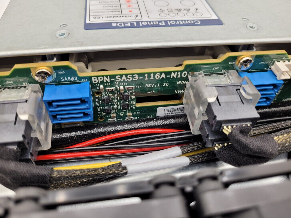 Supermicro 10 Bay SFF X10DRU-i+ 10x NVMe 2x Intel E5-2620 V4 192GB 2133Mhz Ram