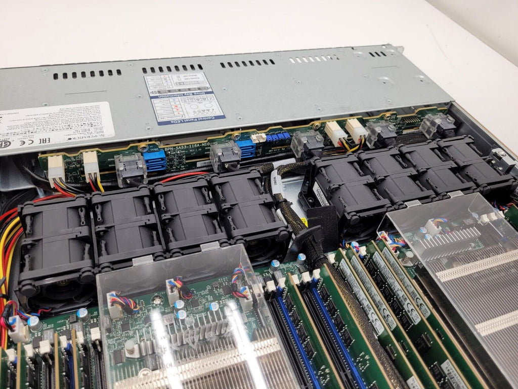 Supermicro 10 Bay SFF X10DRU-i+ 10x NVMe 2x Intel E5-2620 V4 192GB 2133Mhz Ram