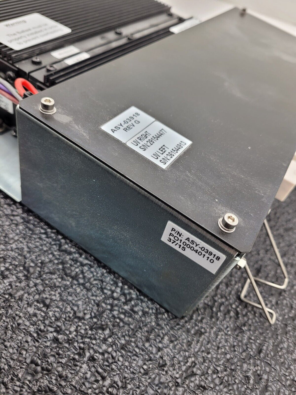Stratasys ASY-03918 Metrolight Metal Halide M250MH-U-HF-CAD 8834621 Curing Power