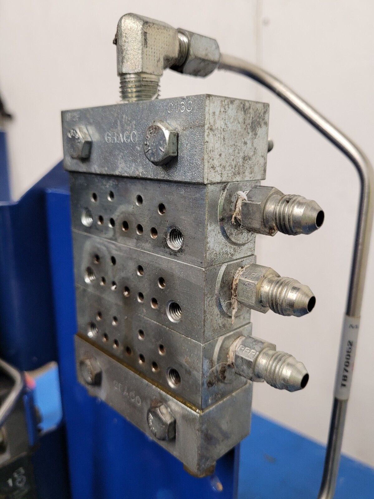 GRACO G3 Lubrication Pump 96G231 G3-A-12MX-120L08 12VDC 5100 PSI Working Pull A