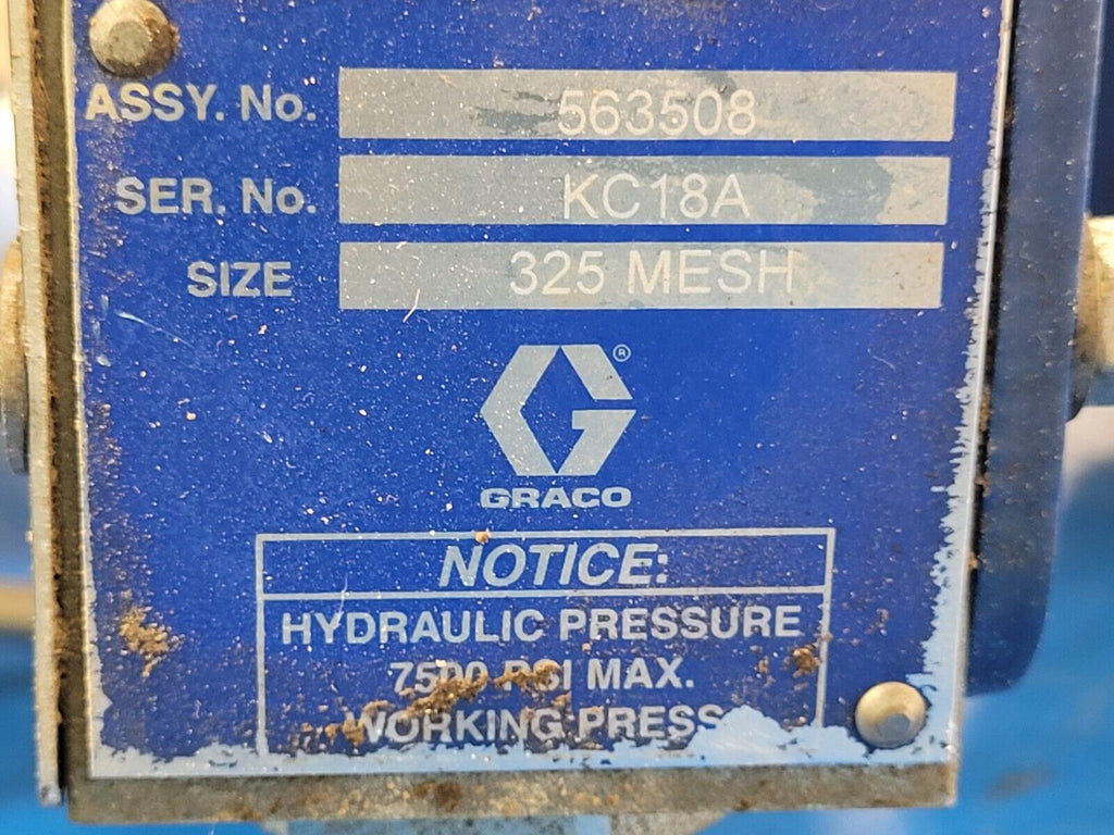 GRACO G3 Lubrication Pump 96G231 G3-A-12MX-120L08 12VDC 5100 PSI Working Pull A