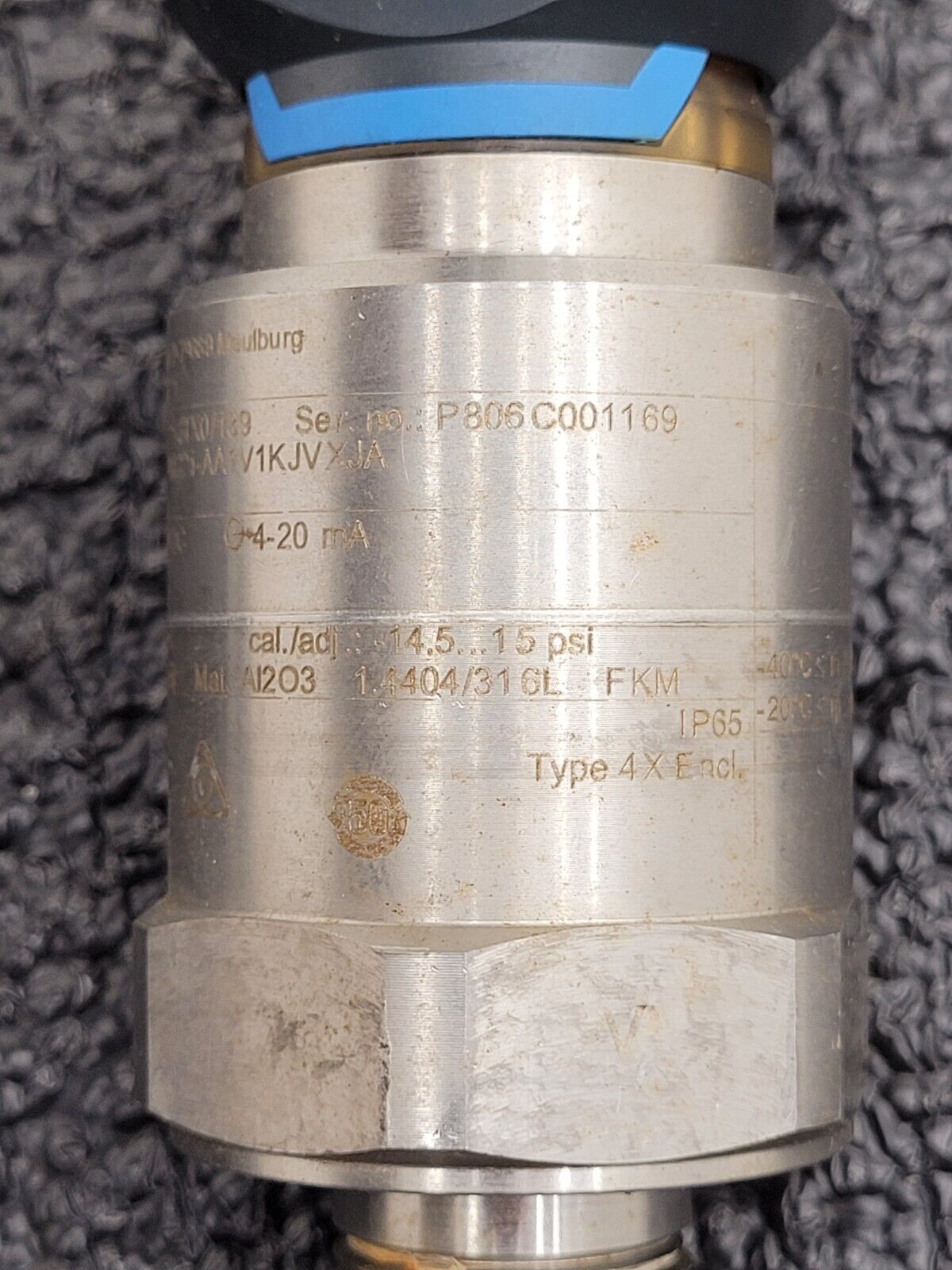 Endress+Hauser Pressure Transmitter Cerabar PMC21 PMC21-3TX0/139 -15...30 psi