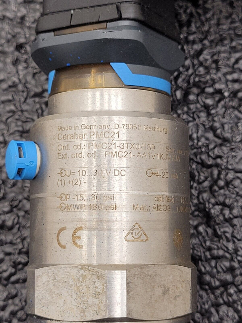 Endress+Hauser Pressure Transmitter Cerabar PMC21 PMC21-3TX0/139 -15...30 psi
