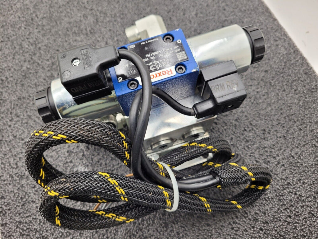 Rexroth Hydraulic Solenoid Directional Spool Valve 4WE 6 H62/EG12N9K4/62