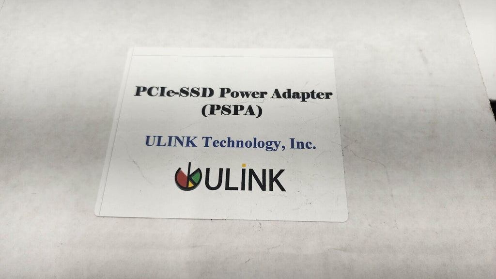 Ulink Tech PCIe-SSD Power Adapter PCI Card PW-PSPA-D1 PCI Power Cycling Tool